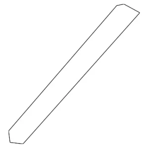 Lower Molding Protector - Mazda (KB7W-50-855)