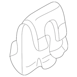 Belt Weather-Strip Clip - Mazda (GD7A-50-658A)