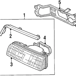 Molding - Mazda (GJ37-51-0A9)