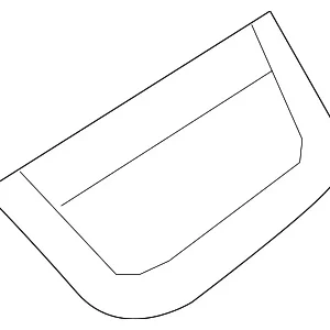 Pocket Cover - Mazda (BJS8-68-424)