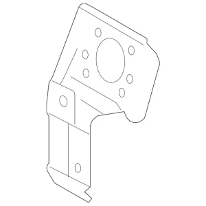 Lower Dash Panel Support Bracket - Mazda (BP4K-54-440A)