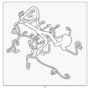 Engine Harness - Mazda (KB8C-67-020)