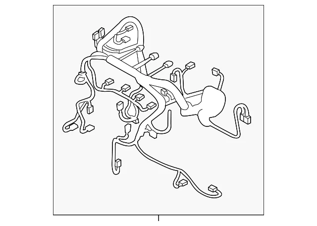 Engine Harness - Mazda (KB8C-67-020)