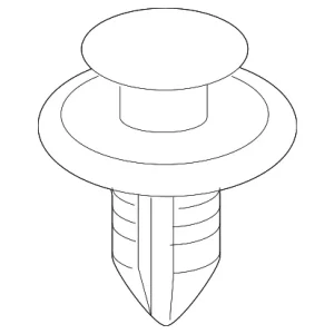 Quarter Trim Panel Retainer Clip - Mazda (GJ21-68-885B-02)