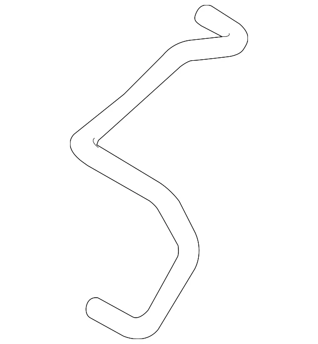 Vent Hose - Mazda (ZJ38-13-742)