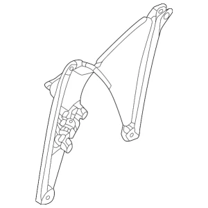 Window Regulator - Mazda (DN4E-58-590C)