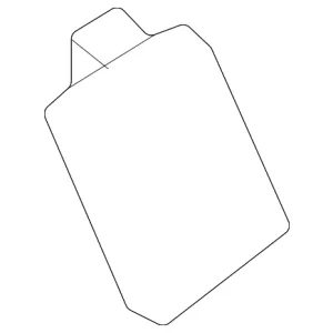 Bumper Cover Upper Cover - Mazda (DN4J-50-5A1A-BB)