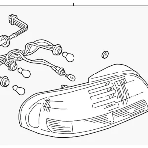 Combo Lamp Assembly - Mazda (GD7A-51-160B)