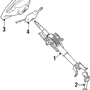 Turn Signal Combination Switch - Mazda (GJ21-66-120A)