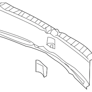 Rear Body Trim - Mazda (BP4K-68-89XB-02)