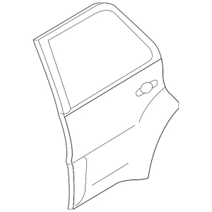 Door Shell - Mazda (ZZCA-72-010)