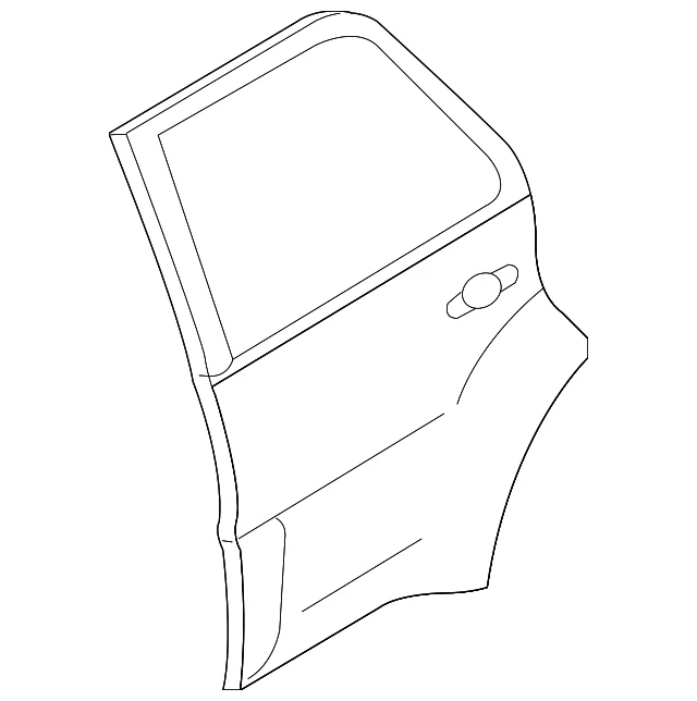 Door Shell - Mazda (ZZCA-72-010)