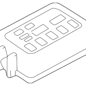 Fuse Box Main Upper Cover - Mazda (NC82-66-762)