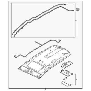 Headliner - Mazda (CG38-68-030E-75)