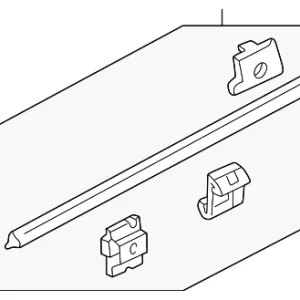 Belt Weather-Strip - Mazda (T001-50-660D)