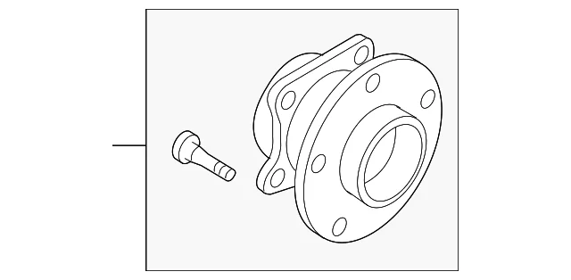 Hub & Bearing Assembly - Mazda (L206-26-15XB)