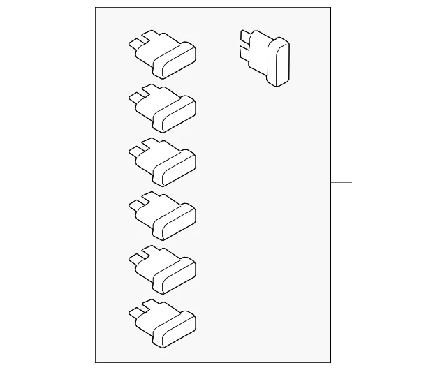 Mini Fuse - Mazda (0000-11-022A)