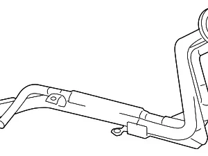 Filler Pipe - Mazda (GS3L-42-280F)