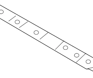 Radiator Support Air Deflector - Mazda (N243-56-114)
