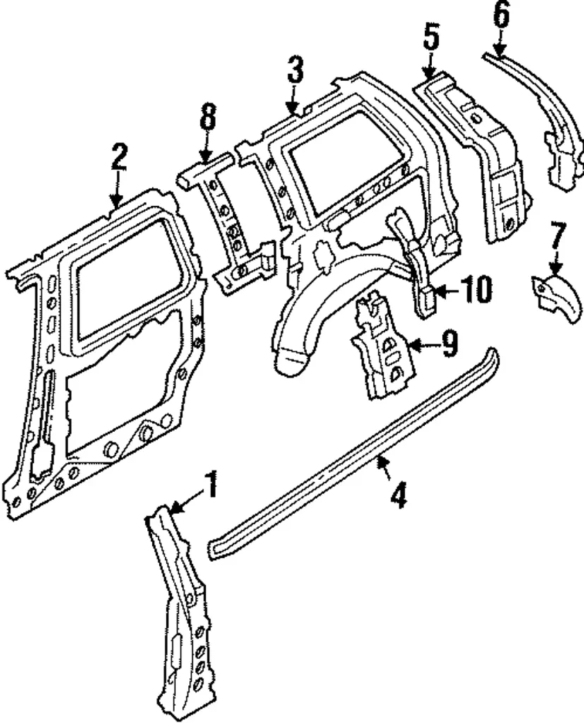 Corner Panel - Mazda (LA01-71-450C)