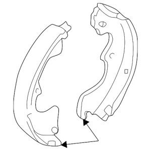 Brake Shoes - Mazda (LDY4-26-38ZA)