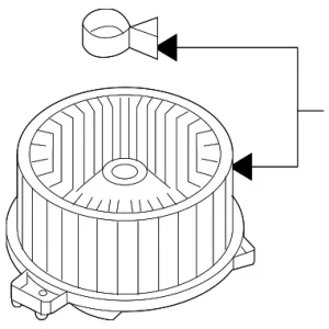 Blower Motor - Mazda (GP9E-61-B10)