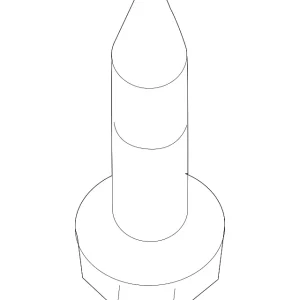 Bracket Bolt - Mazda (9XF0-26-60X3)