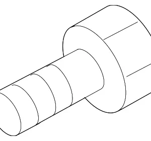 Duct Bolt - Mazda (9FA0-20-0068)