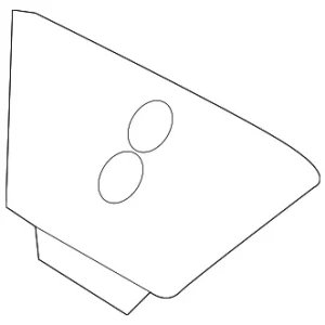 Lock Bezel - Mazda (GHK1-68-894)