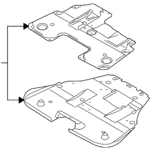Under Cover - Mazda (GP9A-56-110A)