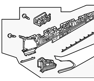 Trim Panel Assembly - Mazda (DRVP-55-150-02)