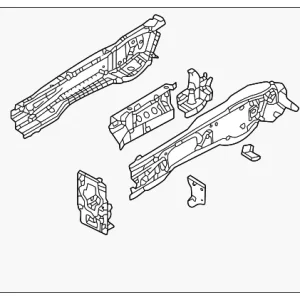 Rail Assembly - Mazda (DN4E-53-31X)
