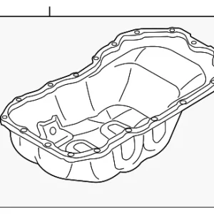 Oil Pan - Mazda (PEP8-10-4AX)