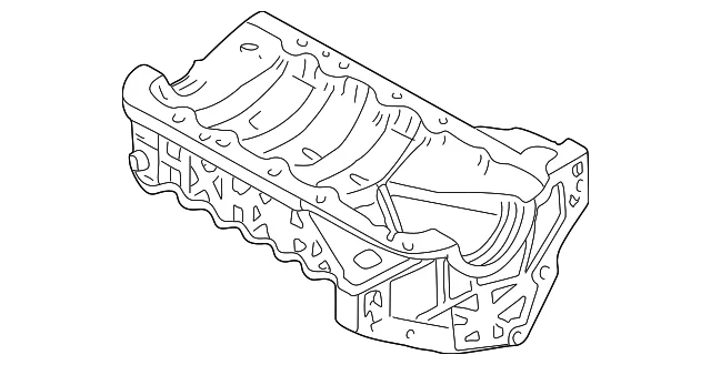 Oil Pan - Mazda (YF09-10-381)