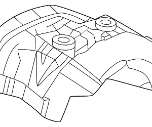 Heat Shield - Mazda (PX4P-13-390)