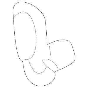Lock Assembly Clip - Mazda (UB39-58-315)