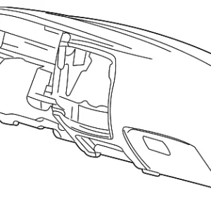 Instrument Panel - Mazda (1F70-60-350-30)