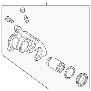 Caliper - Mazda (BAY0-26-61X)