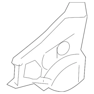 Pillar Reinforced - Mazda (GS3L-70-651A)
