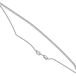 Door Glass - Mazda (TK48-58-510C)