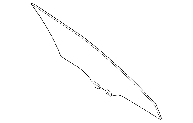 Door Glass - Mazda (TK48-58-510C)
