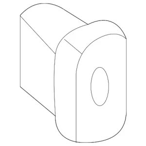 Tail Lamp Assembly Grommet - Mazda (K123-51-039)