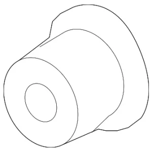 Lower Control Arm Front Bushing - Mazda (F189-34-470)