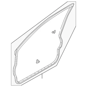 Door Weather-Strip - Mazda (B25D-58-760E)
