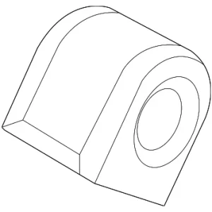 Suspension Stabilizer Bar Bushing - Mazda (B45A-28-156)