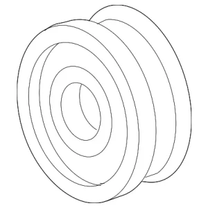 Pulley - Mazda (CY01-18-W11)