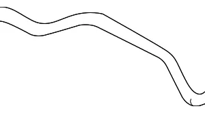 Overflow Hose - Mazda (ZL01-15-381)