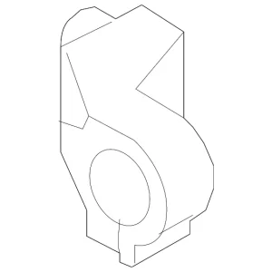 Upper Hose Retainer - Mazda (PE01-15-582A)