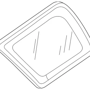 Quarter Glass - Mazda (EC04-50-G10D)