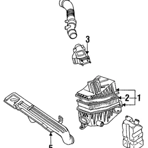 Air Duct - Mazda (B66S-13-220)